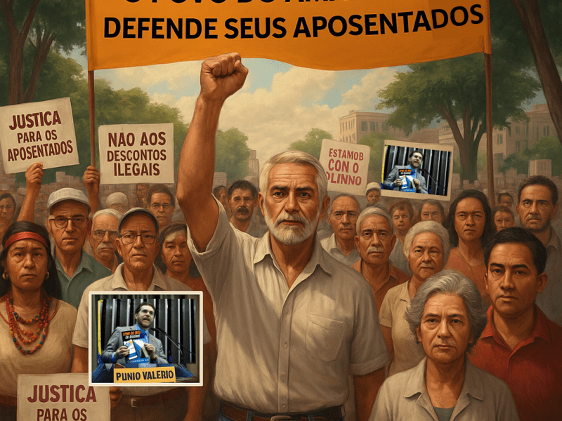 Plínio Valério é o único senador do AM que cobra investigação de fraudes no&nbsp;INSS